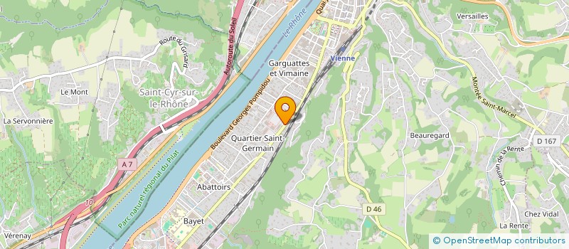 localisation de l'entreprise GERECO à VIENNE