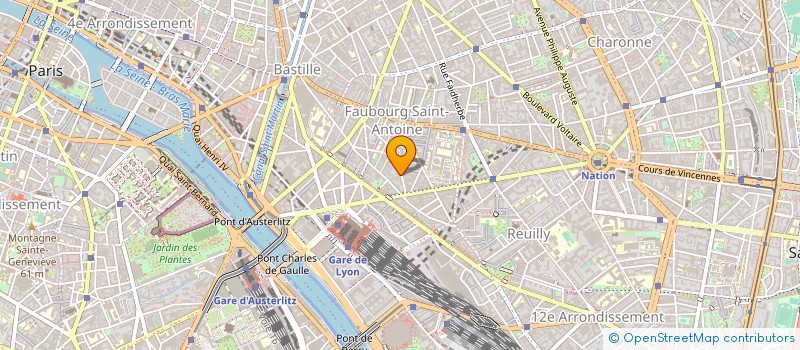 localisation de l'entreprise GERECO FINANCIERE  PARIS