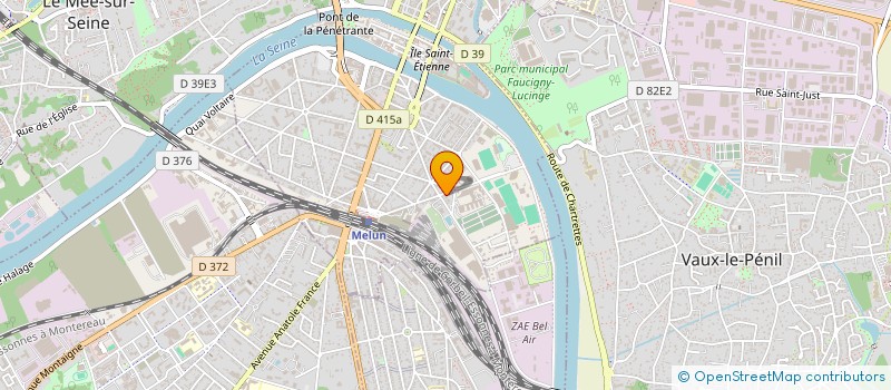 localisation de l'entreprise GEREK  MELUN