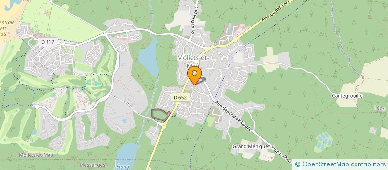 localisation de l'entreprise GERELIA à BIARRITZ