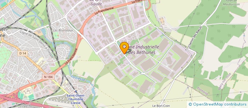 localisation de l'entreprise GERER ACCUEIL MOTIVATION MENTAL ECOUTE  SAINT-OUEN-L'AUMONE