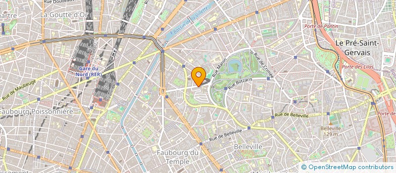 localisation de l'entreprise GERETANCHE  PARIS