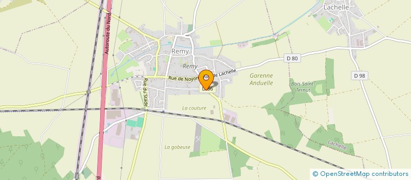 localisation de l'entreprise GERETTI CONSEILS à REMY