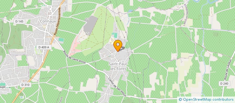 localisation de l'entreprise GERFA  SAINT-PAUL-LES-FONTS