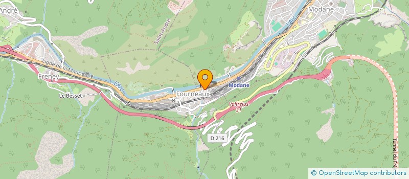 localisation de l'entreprise GERFAUD VALENTIN  FOURNEAUX