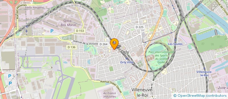 localisation de l'entreprise GERFLONO  ORLY