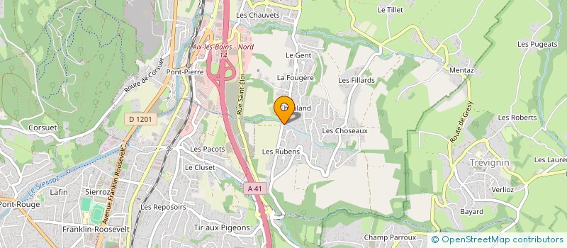 localisation de l'entreprise GERFOU  GRESY-SUR-AIX