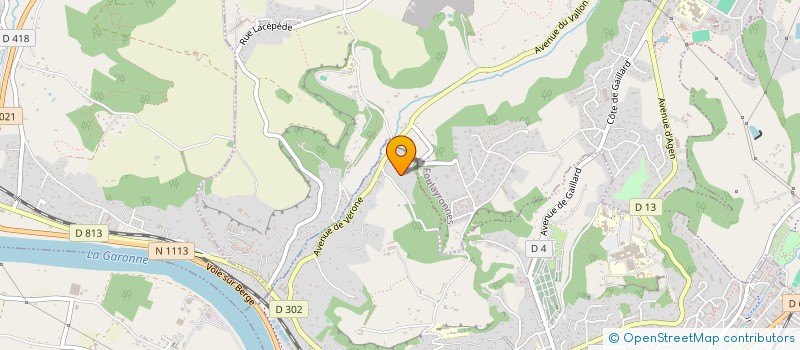 localisation de l'entreprise GERGOVIE à AGEN