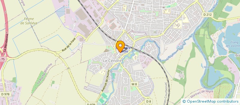 localisation de l'entreprise GERGOVIE@LES ARVERNIALES  LA ROCHE-BLANCHE