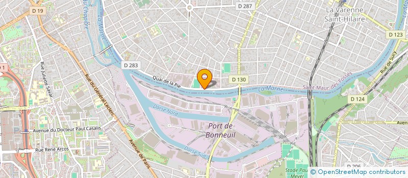 localisation de l'entreprise GERGOVIE TAXIS à SAINT-MAUR-DES-FOSSES