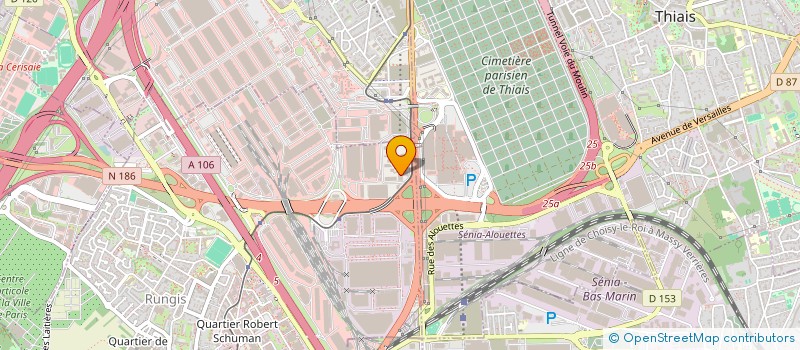 localisation de l'entreprise GERGRIVIANDE à RUNGIS