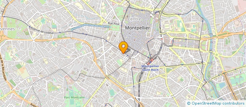 localisation de l'entreprise GERI à MONTPELLIER