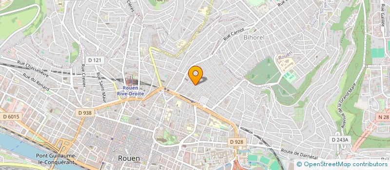 localisation de l'entreprise GERI & CO  ROUEN