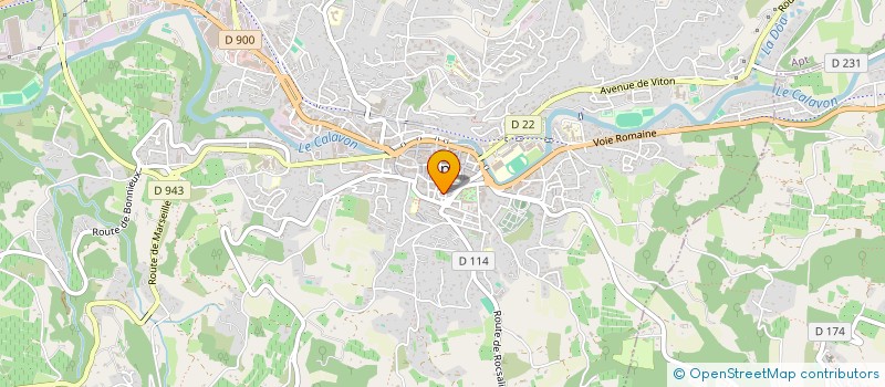 localisation de l'entreprise GERIA CONTRACT  APT