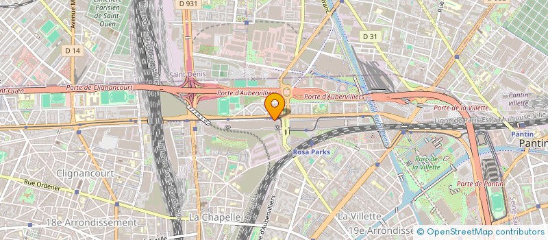 localisation de l'entreprise GERIC  PARIS