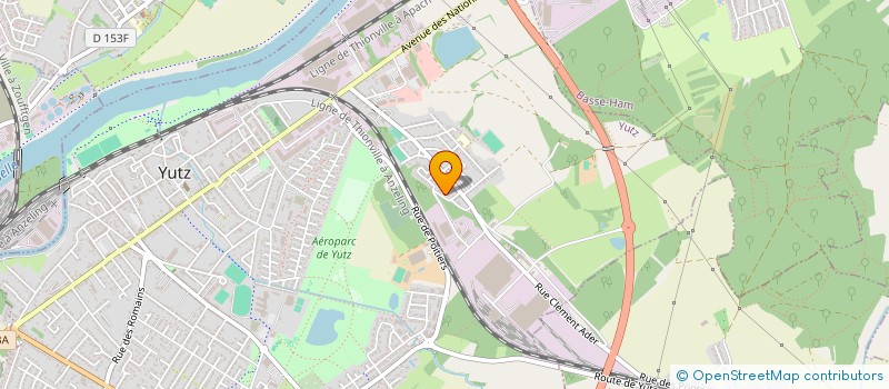 localisation de l'entreprise GERIDOR  YUTZ