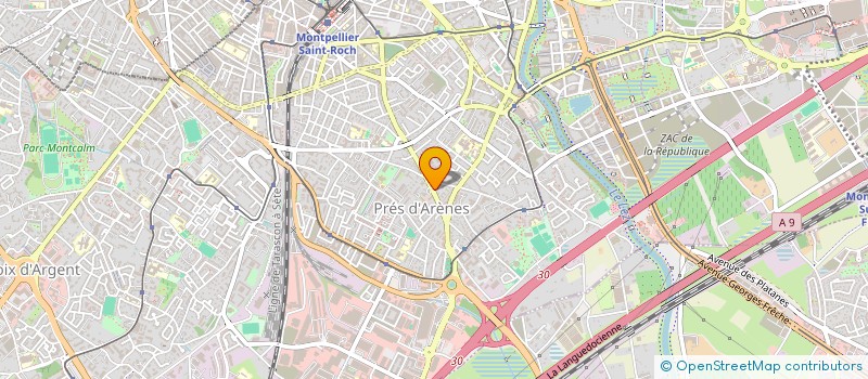 localisation de l'entreprise GERIM à MONTPELLIER