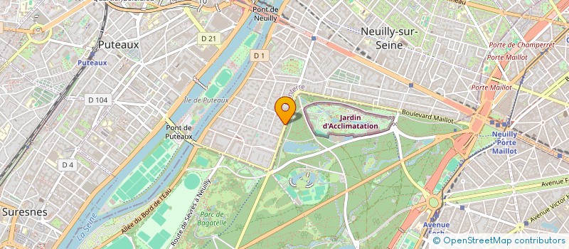 localisation de l'entreprise GERIN CONSEIL IMMOBILIER à NEUILLY-SUR-SEINE