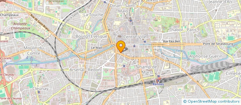 localisation de l'entreprise GERINTER RENNES TERTIAIRE à RENNES