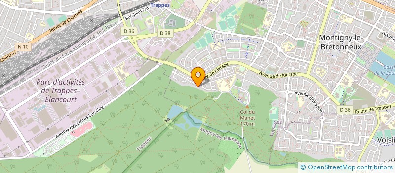 localisation de l'entreprise GERISA  BEDUER