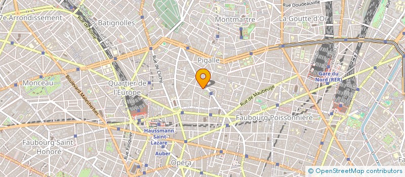 localisation de l'entreprise GERLOGE SARL  PARIS