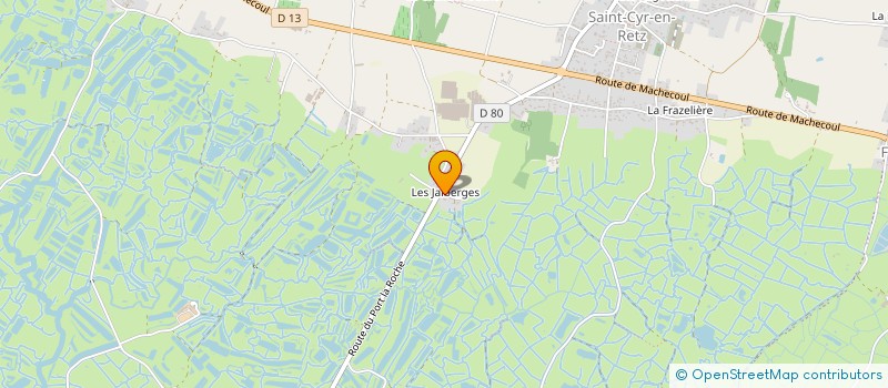 localisation de l'entreprise GERM' à VILLENEUVE-EN-RETZ