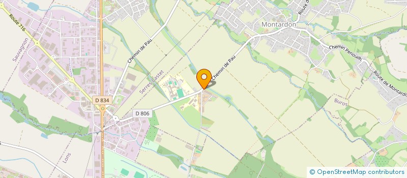 localisation de l'entreprise GERM SERVICES  MONTARDON