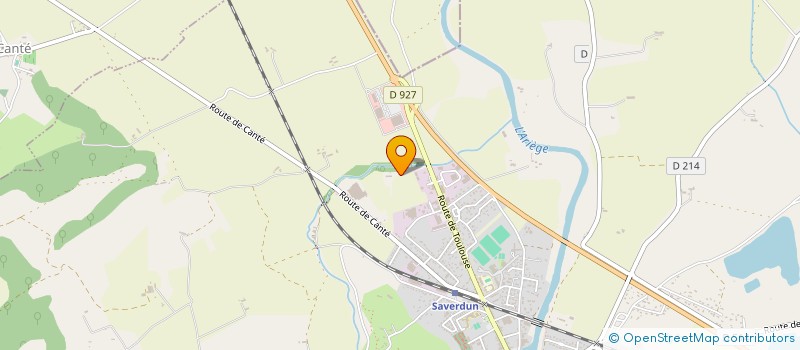 localisation de l'entreprise GERMA à SAVERDUN