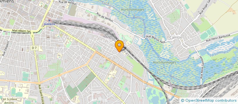 localisation de l'entreprise GERMA à AMIENS
