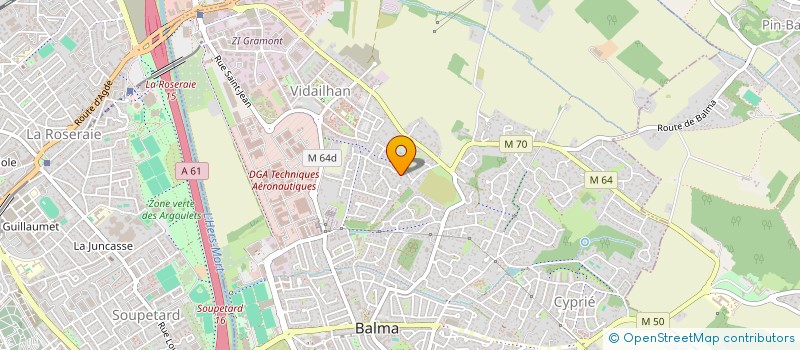 localisation de l'entreprise GERMA TOLOSA à BALMA