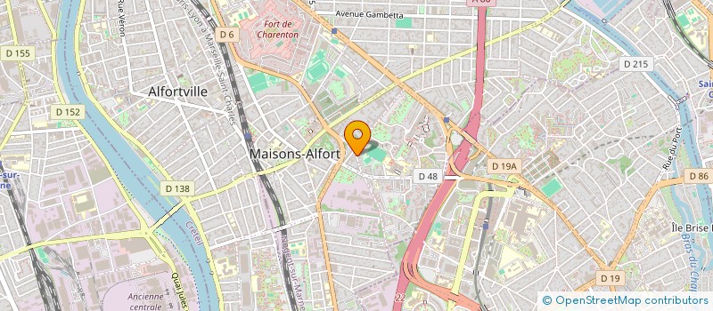 localisation de l'entreprise GERMABEL à MAISONS-ALFORT