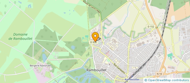 localisation de l'entreprise GERMADISTRIB à RAMBOUILLET