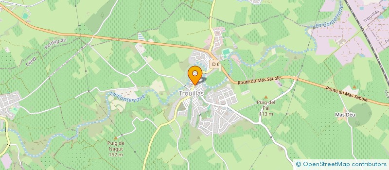 localisation de l'entreprise GERMAIN CAPITAL CREATION  TROUILLAS