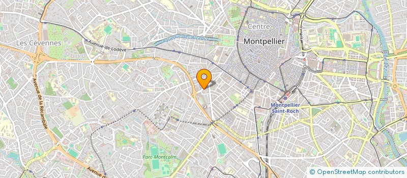 localisation de l'entreprise GERMAIN - FOULON à MONTPELLIER