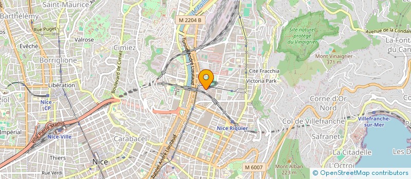 localisation de l'entreprise GERMAIN JOUAULT ET LAM CHIU YIN à NICE