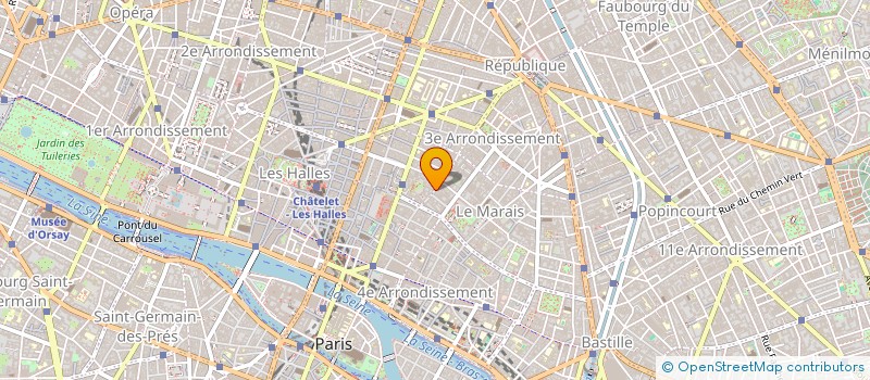 localisation de l'entreprise GERMAIN LASKAR à PARIS