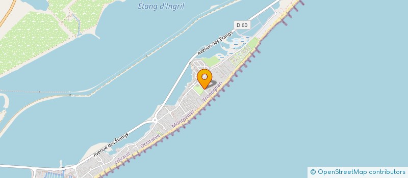 localisation de l'entreprise GERMAIN MARIE à FRONTIGNAN