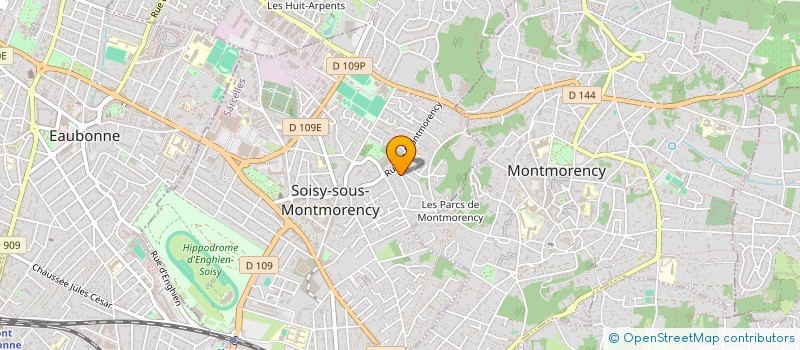 localisation de l'entreprise GERMAIN MARJOLIN  SOISY-SOUS-MONTMORENCY