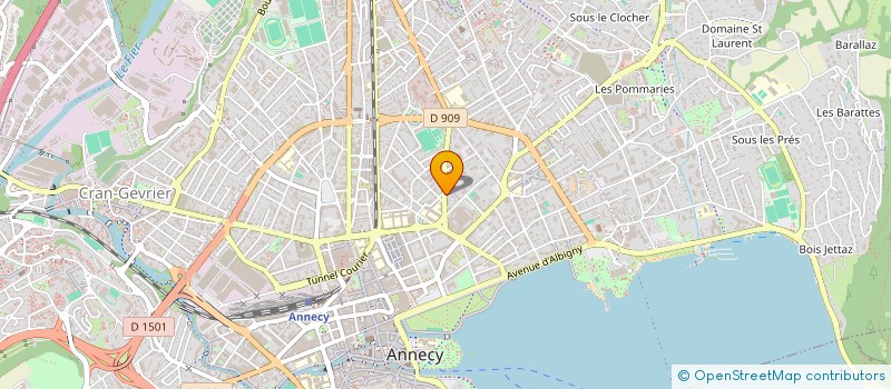 localisation de l'entreprise GERMAIN-MOUILLART-MIEHE-MOINARDEAU à ANNECY