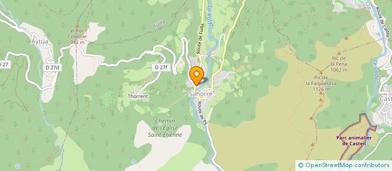 localisation de l'entreprise GERMAIN POISSON  SAHORRE