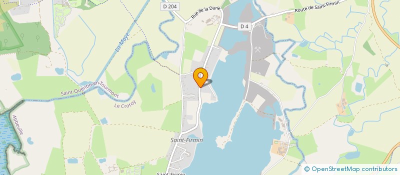 localisation de l'entreprise GERMAIN SECURITE FORMATIONS à LE CROTOY