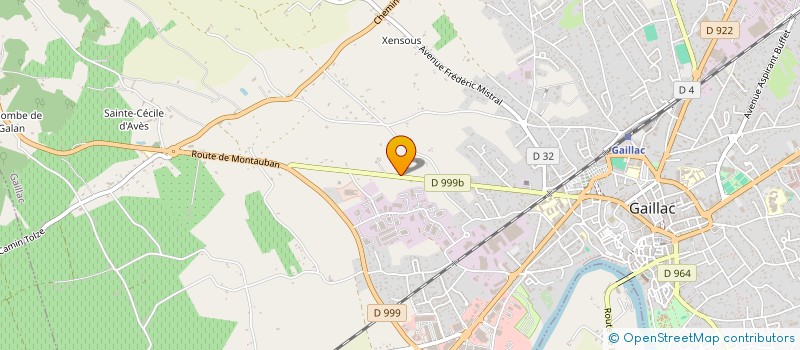 localisation de l'entreprise GERMAINE à GAILLAC
