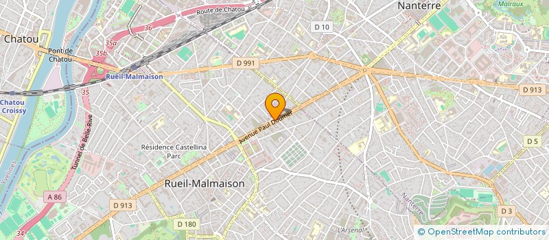 localisation de l'entreprise GERMAINE à RUEIL-MALMAISON