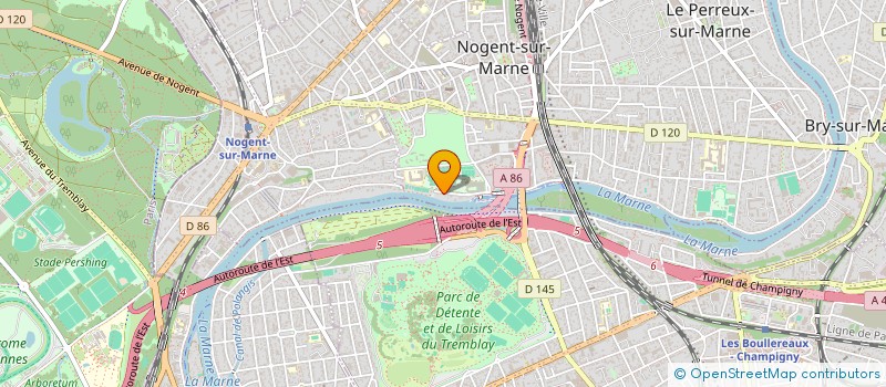 localisation de l'entreprise GERMAINE  NOGENT-SUR-MARNE