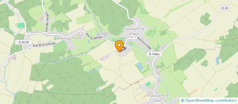 localisation de l'entreprise GERMALSY  TRAUBACH-LE-HAUT