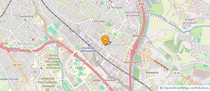 localisation de l'entreprise GERMAN INVEST à TOULOUSE