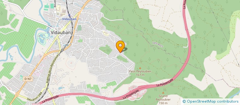 localisation de l'entreprise GERMANY & CO  VIDAUBAN