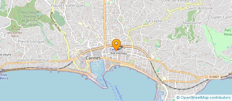 localisation de l'entreprise GERMAT à CANNES