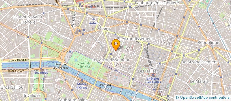 localisation de l'entreprise GERMAX à PARIS