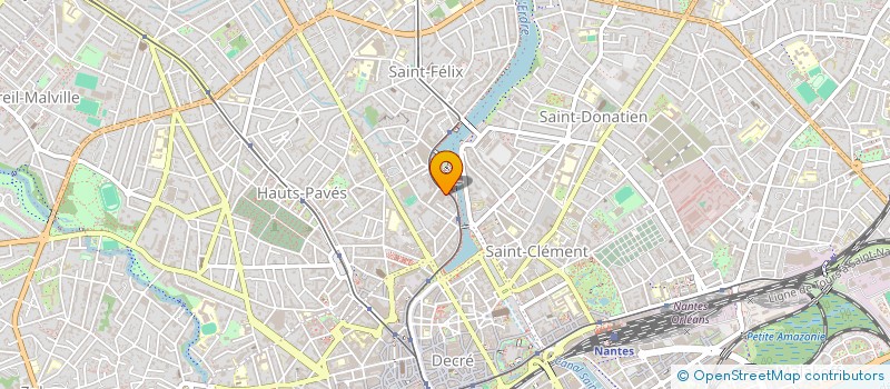 localisation de l'entreprise GERME - GROUPE D'ENTRAINEMENT ET DE REFLEXION AU MANAGEMENT DES ENTREPRISES à NANTES
